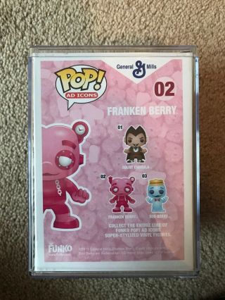 Funko Pop Ad Icons Count Chocula 01,  Franken Berry 02,  Boo Berry 03 8