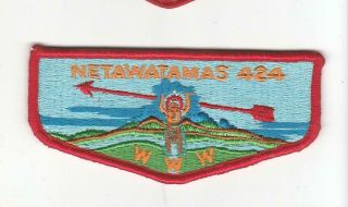 Oa Lodge 424 Netawatamass S2 1 