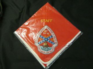 Area 3 - B 1979 Dixie Fellowship Staff Neckerchief And Pocket Patch
