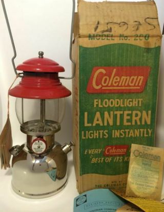 Coleman Gold Bond 200a lantern,  date 2.  73 8
