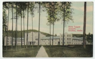 1915 Orofino Idaho State Insane Asylum Now State Hospital North