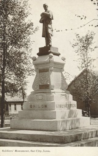 Sac City Ia – Soldiers Monument