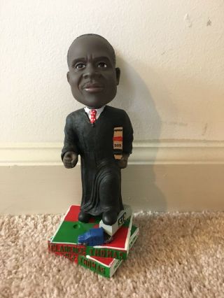 Clarence Thomas Bobblehead Green Bag Supreme Court Justice -