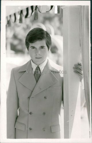 1968 Desi Arnay Son Lucille Ball Handsome Young Boy Suit Coat Vintage Photo 4x7