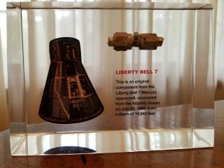 A Liberty Bell 7 Mercury Spacecraft Component