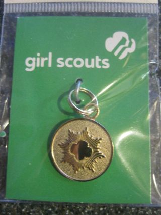 Girl Scout Gold Award Charm Jewelry Sr.  Amb.  Highest Leadership Award Gift