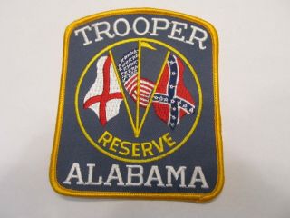 Alabama State Trooper Reserve Patch