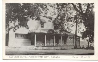 Bay Cliff Hotel - Port Rowan,  Ontario 1920 