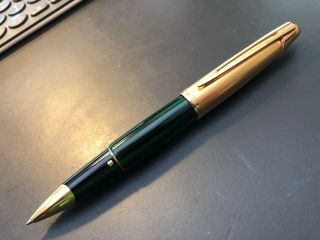 Waterman Edson Rollerball Pen Emerald Green