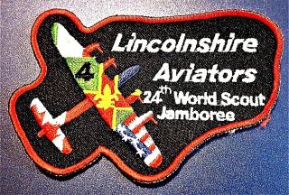 24th 2019 World Scout Jamboree United Kingdom Uk Lincolnshire Aviatr Badge Patch