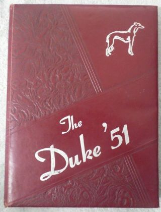 1951 Marmaduke Arkansas High School Yearbook - The Duke