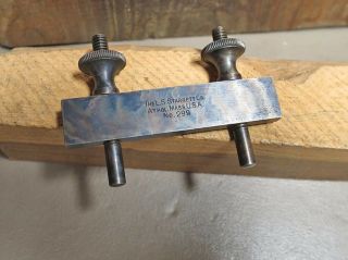 L S Starrett Co 299 Blued Rule Clamp - Joins 2 Steel Rules End To End Fr.  Shp Us