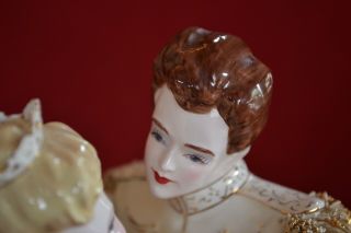 Rare Florence Ceramics Cinderella & Prince Charming 7