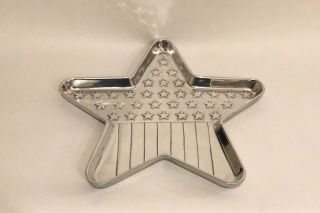 Rare Wilton Armetale Pewter American Star Platter Tray 15 "