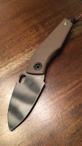 Strider Sj75 Baby Huey Titanium Folding Knife