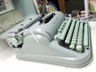 1960 ' s RARE HERMES 3000 Typewriter manuals Estate Find Vintage 7