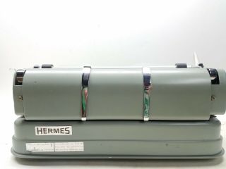 1960 ' s RARE HERMES 3000 Typewriter manuals Estate Find Vintage 9