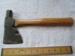 " Black Raven " Embossed Kelly Axe Co.  Hatchet - 3 1/2 " Blade - 6 1/2 " L - Gd Cond