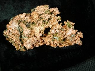 A Sculpted 100 Natural Native Copper Nugget Float From Michigan 103gr