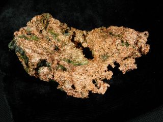 A Sculpted 100 Natural Native COPPER Nugget Float From Michigan 103gr 4