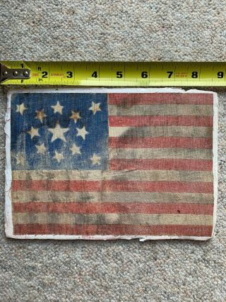 Antique American Flag 13 Star Flag Circa 1876