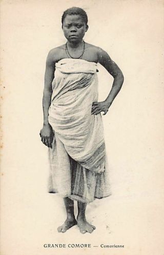Comoros - Grande Comore - Comoro Woman.