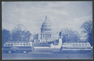 Washington Dc: C.  1940s - 50s Postcard Atwood 