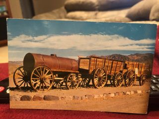 Standard View Postcard - - Calfironia - - 20 Mule Team Borax Wagons Death Valley Ca