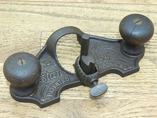 1884 Stanley No.  71 Router Plane - Antique Hand Tool