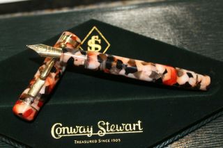 Conway Stewart Razorshell Swisher Exclusive Limited Edition Fountain 18k 007/100 7