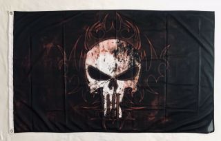 The Punisher 3ftx5ft Flag Banner Frank Castle Marvel Action Limited Time Art