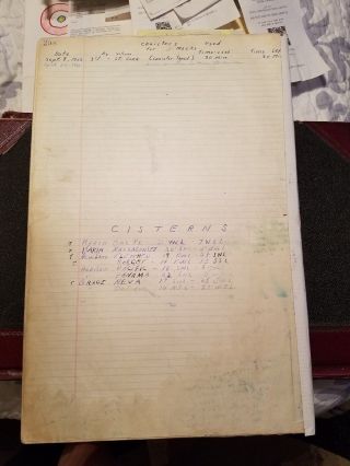 Chicago Fire Department General Records and Runs Log Book Truck 57 1955 - 1964 3