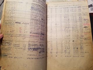 Chicago Fire Department General Records and Runs Log Book Truck 57 1955 - 1964 5