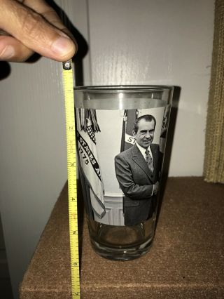 DEA Pint Glass Richard Nixon & Elvis Honorary Special Agent 2