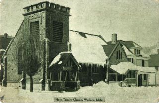 A Snow - Covered Holy Trinity Church,  Wallace Id 1914