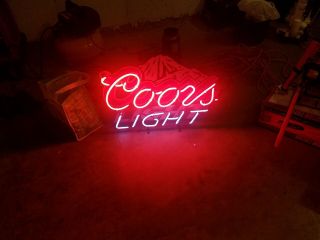 Coors Light Neon Beer Signs
