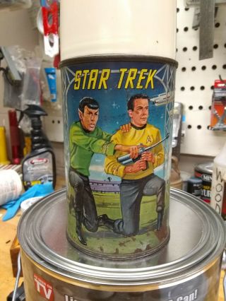 Have A 1968 Star Trek Metal Lunch Box Thermos Interglass Is Still Intact