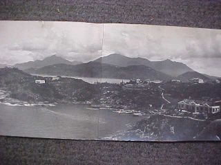 Rare Orig Chinese Real Photo Cheung Chau Island - Hong Kong c 1920 3