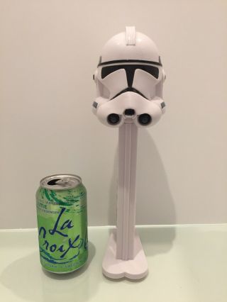 Star Wars Giant Pez Candy Dispenser Clone Trooper Stormtrooper Rare