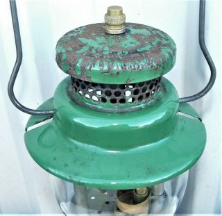 Aussie Coleman 249 kerosene lantern,  with seals to burn good,  7/59. 3
