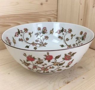 Vintage Andrea By Sadek Japan 9587 Floral Flower Serving Bowl Rare
