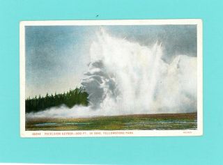 Excelsior Geyser,  Yellowstone Park,  Wyoming Vintage Postcard