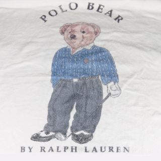 Ralph Lauren Polo Bear Beach Towel Golf Vintage