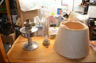 Aladdin Kerosene Oil Table Lamp Complete Ll Bean Part 533300