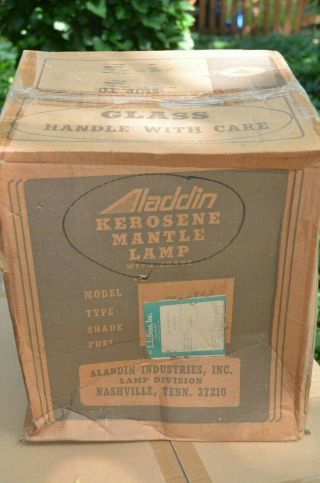 Aladdin Kerosene Oil Table Lamp Complete LL Bean Part 533300 4
