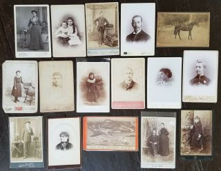 DEALER’S SPECIAL 96 USA CABINET CARD PHOTOS AFRICAN AMERICAN OCCUPATIONALS,  ETC. 8