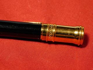 Parker Duofold Black And Gold Mechanical Pencil Pre - Owned
