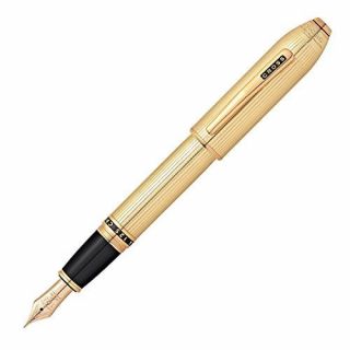 Cross Limited Edition Peerless 125 Fountain Pen 18k Pure Gold M Nib $3900 Retail