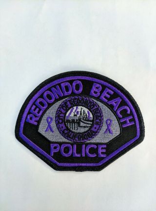 Redondo Beach Police Department 2019 Domestic Violence Patch Ca California