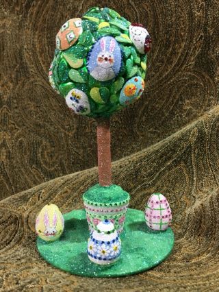 Patricia Breen Le Printemps Topiary Easter Sculpture Mini Eggs Item 2576 (2005)